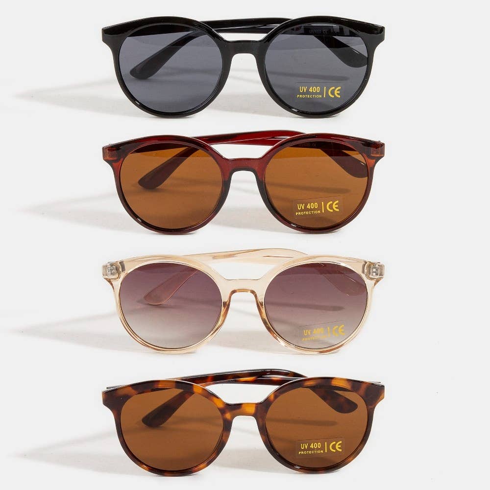 Round Lens Sunglasses