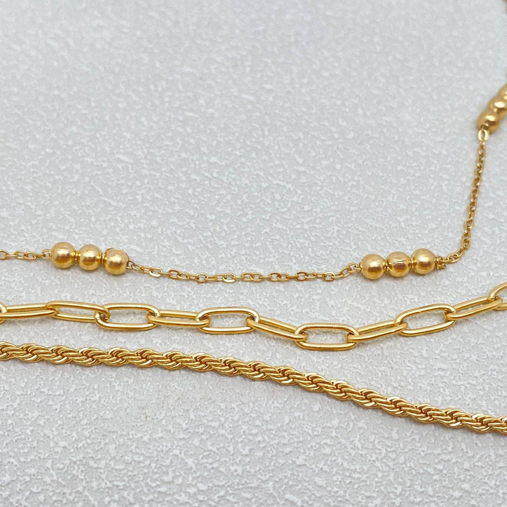 3-layer Chain Necklace