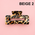 Leopard Print Claw clip