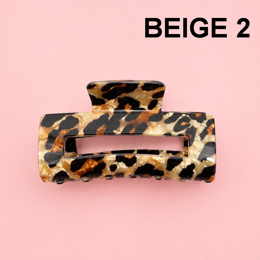 Leopard Print Claw clip