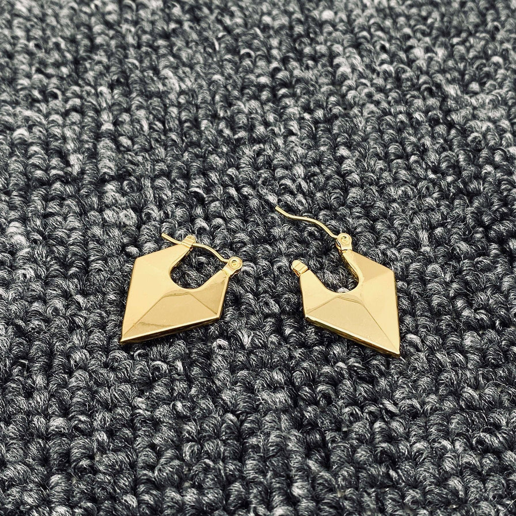 Triangle Hoop Earrings