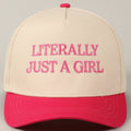 Literally Just A Girl Trucker Hat