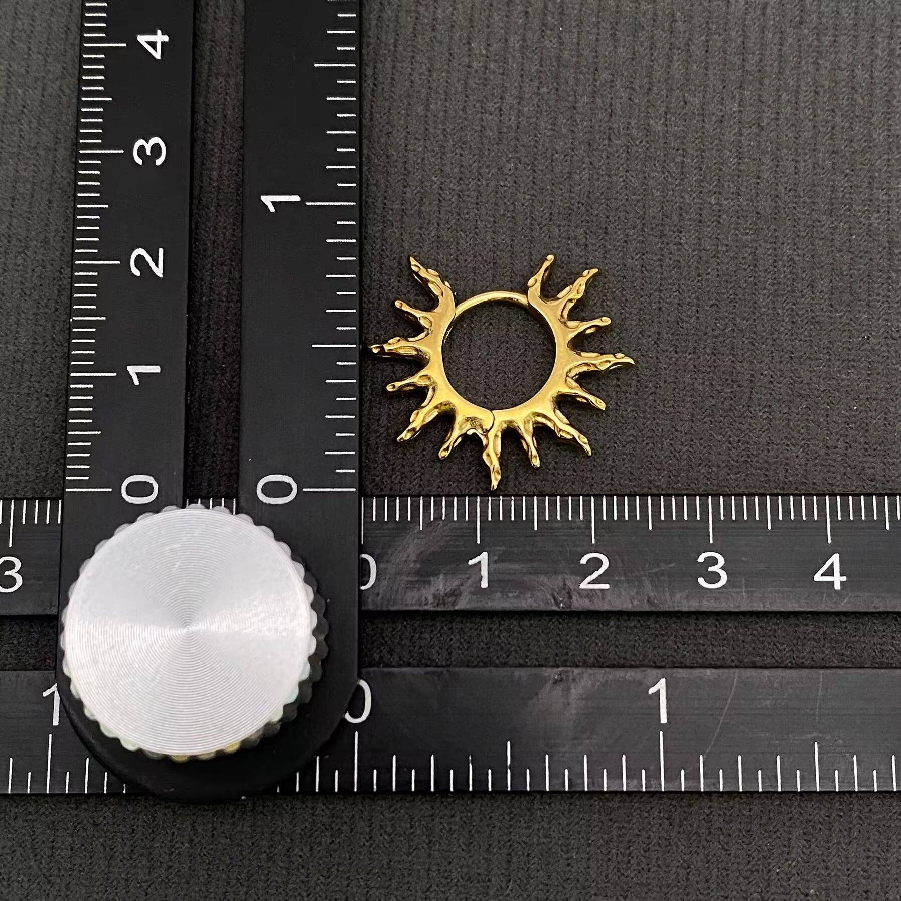 Sun Huggie Earrings