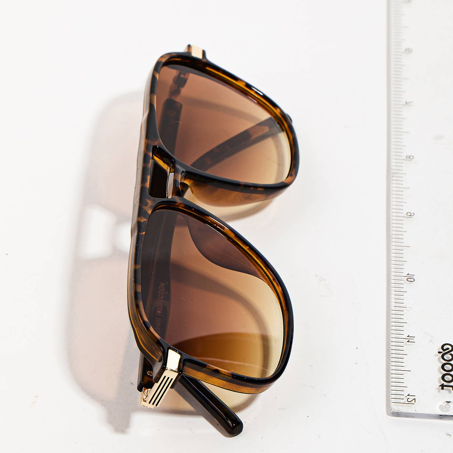 Double Bridge Aviator Sunglasses