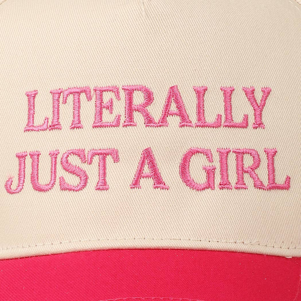 Literally Just A Girl Trucker Hat