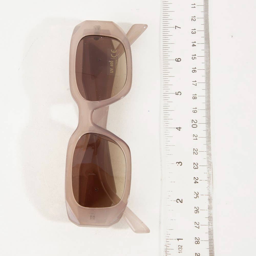 Rectangle Frame Sunglasses