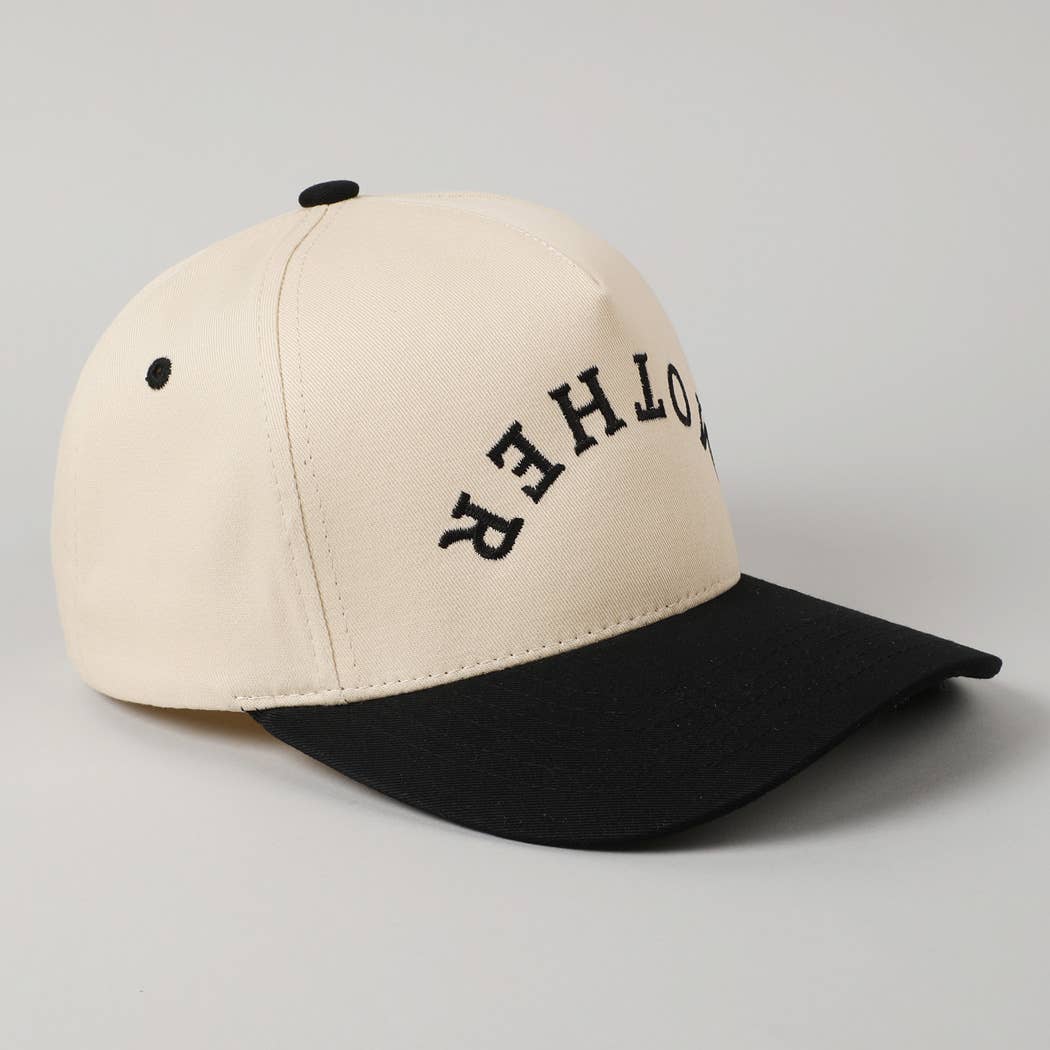 MOTHER Upside Down Lettering trucker hat