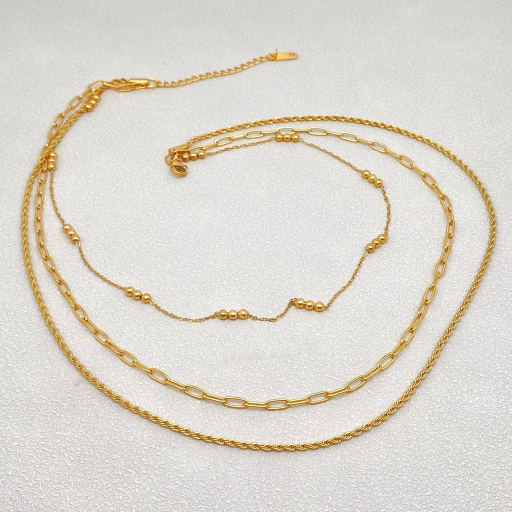 3-layer Chain Necklace