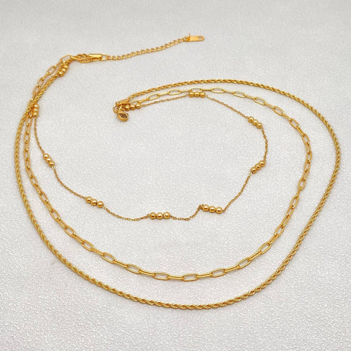 3-layer Chain Necklace