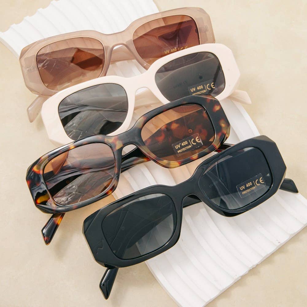 Rectangle Frame Sunglasses